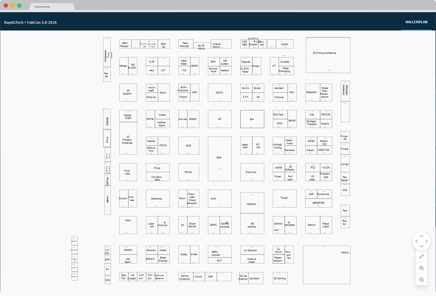 Interactive floor plan